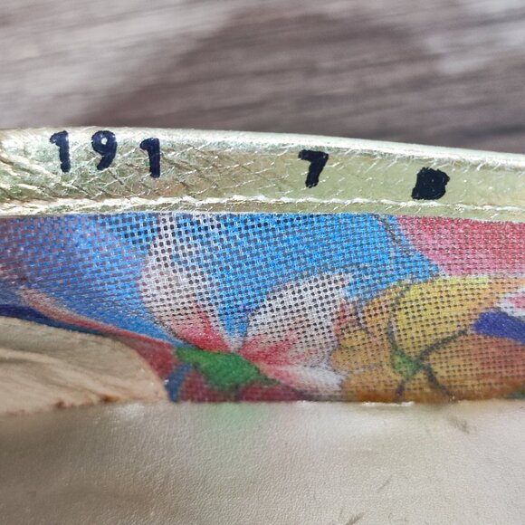 Roberto Capucci Loafers size 7 Multi-colour Mesh Fabric Preppy Made in Italy - Picture 8 of 16